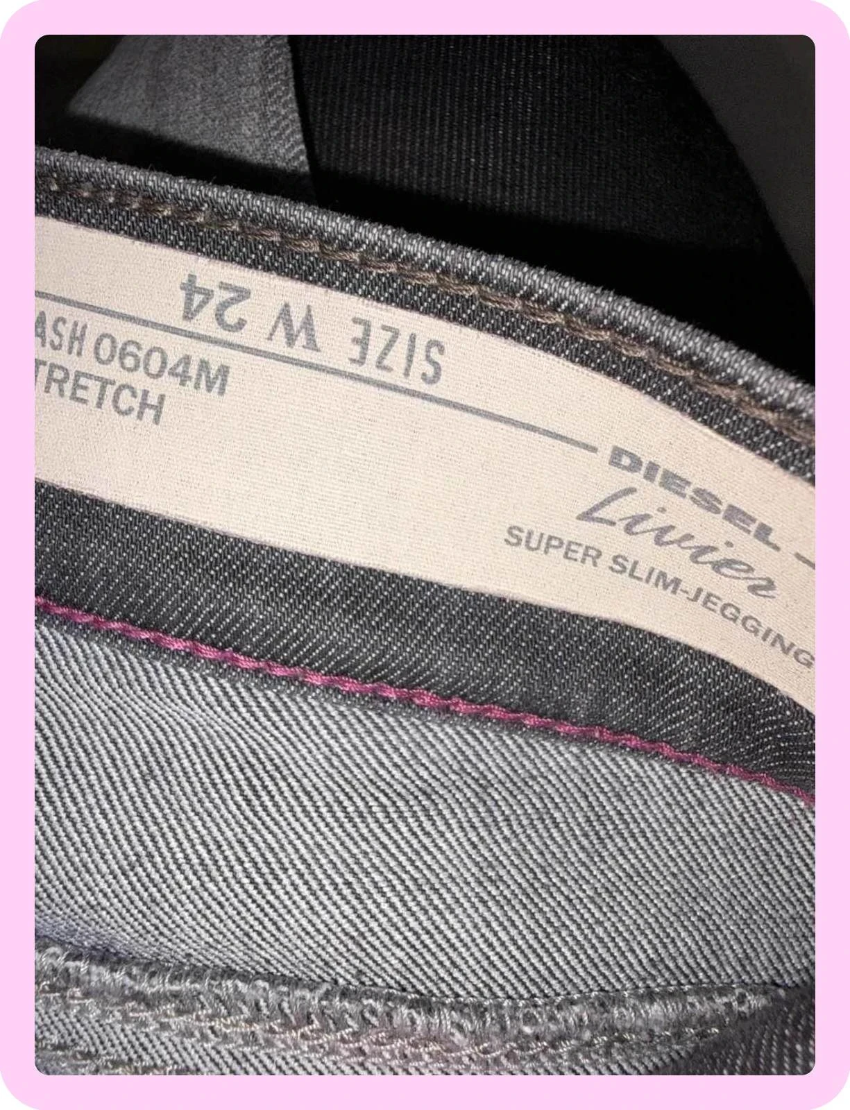 Diesel women's clean rarely worn jeans size 24 – photo 9